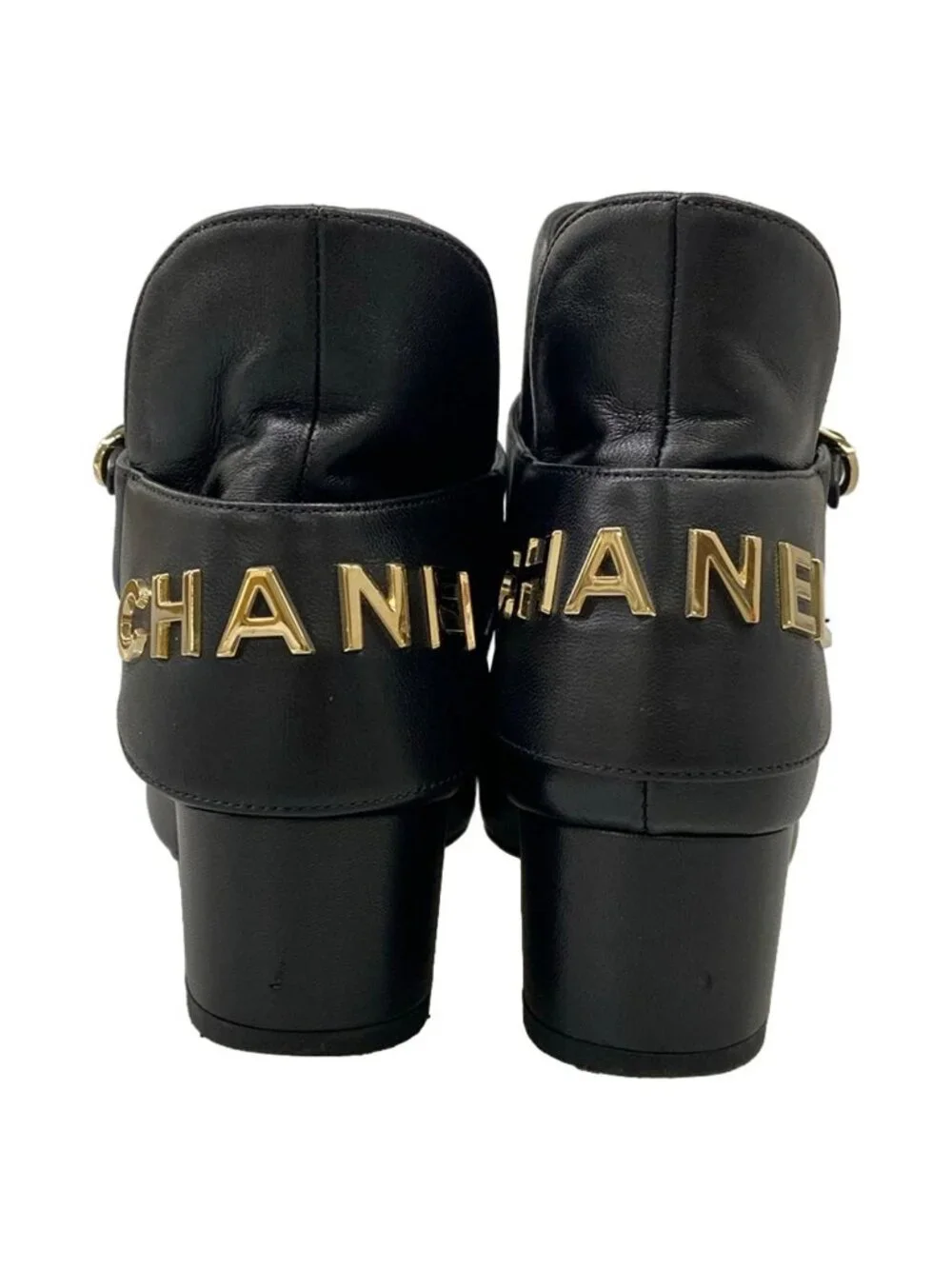 Chanel category boots
